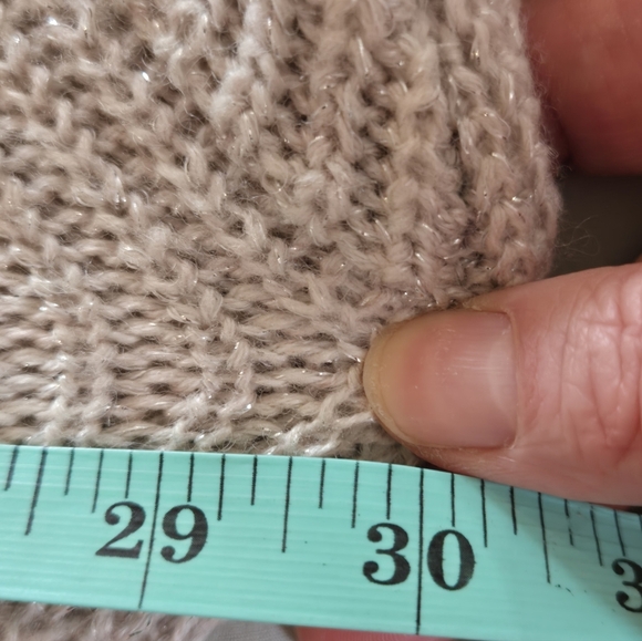 ESQUALO | Soft Cream Turtleneck Sweater Dress, Size S (Oversized) - Picture 6 of 7